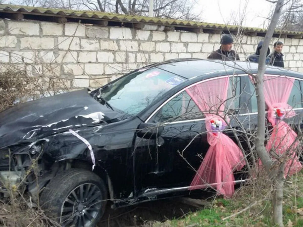 İmişlidə toy karvanında qəza baş verib, xəsarət alanlar var