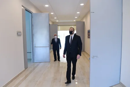 Prezident “Əhmədli” yarımstansiyasının açılışında iştirak edib - YENİLƏNİB
