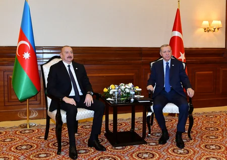 Astanada Azərbaycan və Türkiyə prezidentlərinin görüşü olub - YENİLƏNİB