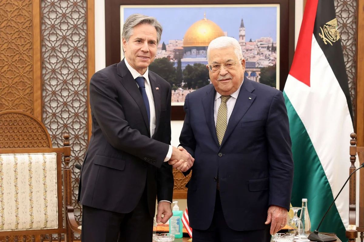 Mahmud Abbasla Blinken Qəzzaya humanitar yardımı müzakirə edib