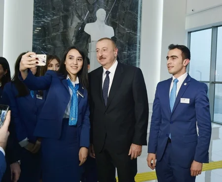 President Ilham Aliyev attended opening of “ASAN Həyat” complex in Shamakhi
