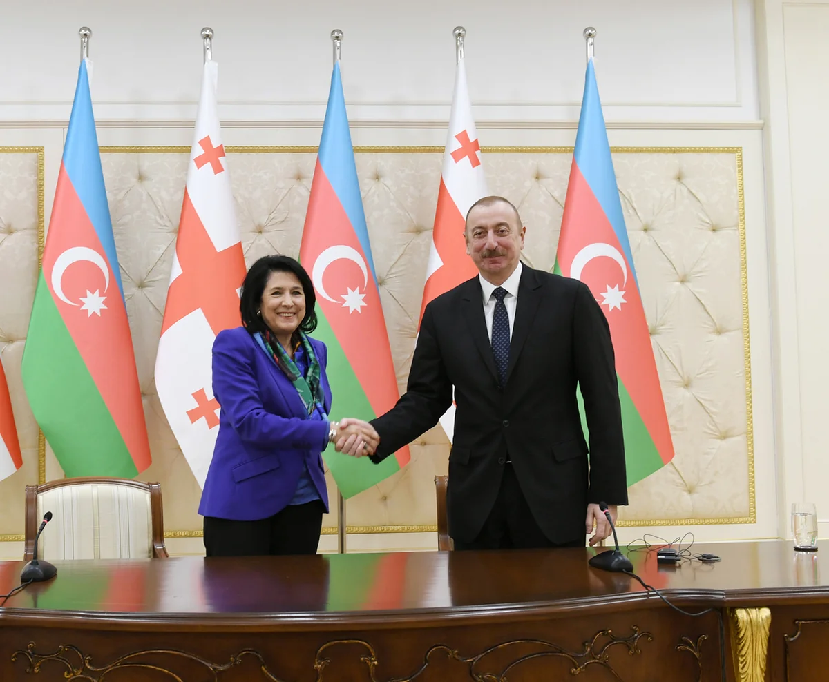 Gürcüstan Prezidenti Azərbaycan Prezidentinə məktub göndərib 