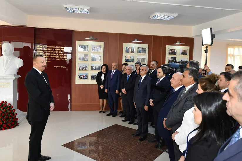 Prezident İlham Əliyev: Ermənilər bu ərazidə gəlmə millətdir, köçürülüblər