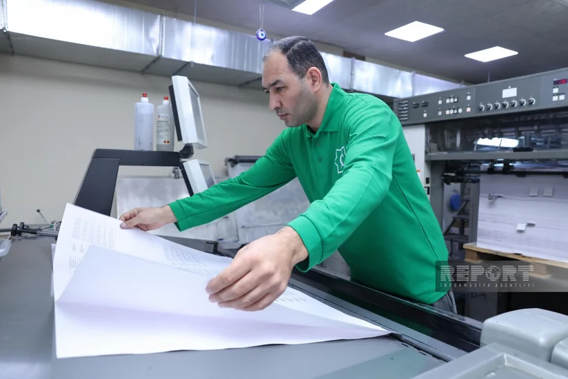 Bələdiyyə seçkiləri ilə əlaqədar seçki bülletenlərinin çapına başlanılıb
