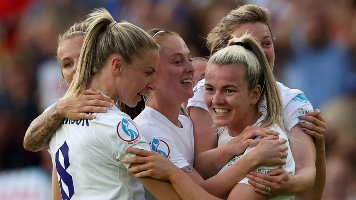 England's national squad set five records in Women's Euro 2022 group stage