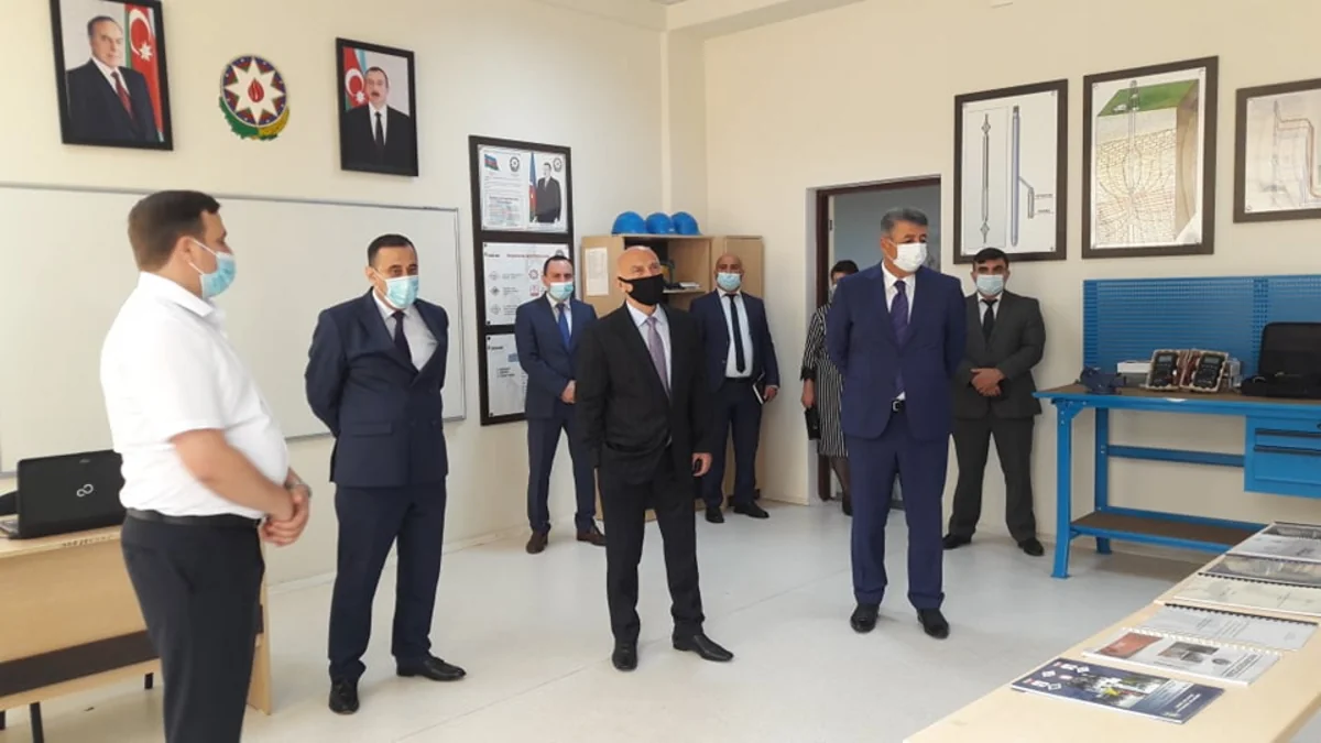 SOCAR-ın təlim mərkəzində Ələt Azad İqtisadi Zonasının rəhbərliyi ilə görüş keçirilib