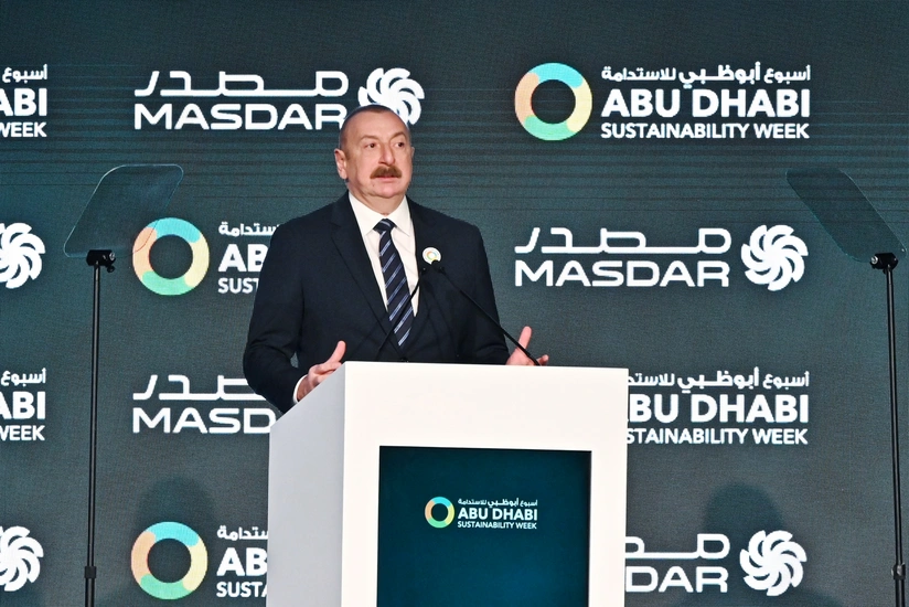 President: Our cooperation with MASDAR will transform Azerbaijan into a very important source of green energy exports
