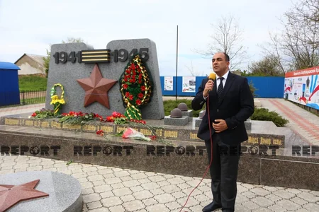 Ukraynada Azərbaycan diviziyası döyüşçülərinin xatirəsi anılıb