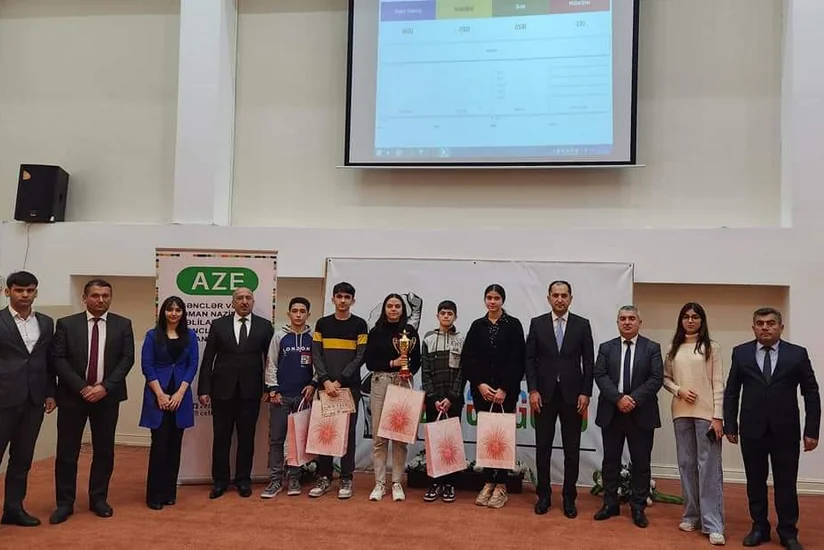 Cəlilabadda Zəfər Günü ilə bağlı intellektual yarış keçirilib