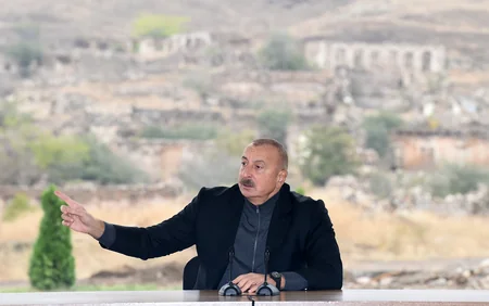 Prezident İlham Əliyev Cəbrayıl ictimaiyyətinin nümayəndələri ilə görüşüb