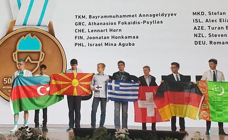 Azərbaycanlı şagirdlər beynəlxalq olimpiadada 3 medal qazanıblar