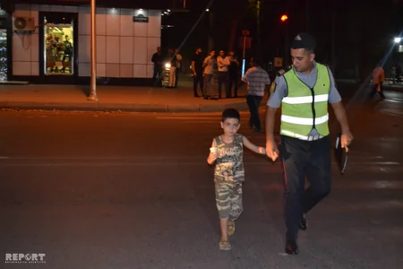 Mingəçevirdə piyadalara qarşı reyd keçirilib, 35 nəfər cərimələnib - FOTO