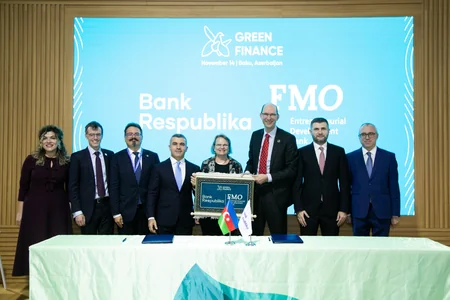 Bank Respublika and FMO Sign Major Loan Agreement at COP29