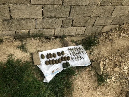 В Абшероне обнаружены боеприпасы