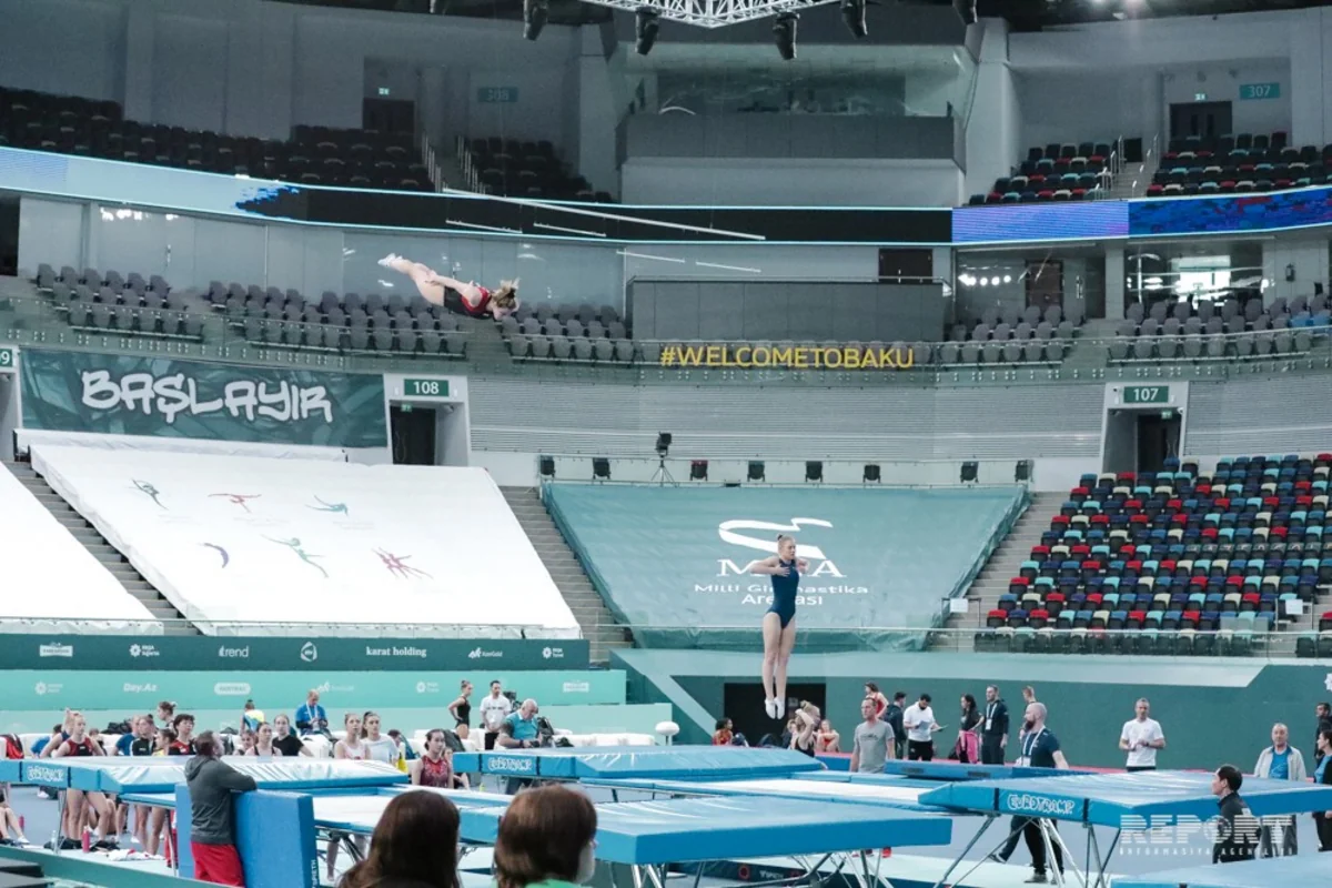 Milli Gimnastika Arenasında ilin ilk yarışı - REPORTAJ