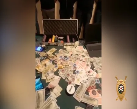 Bakıda qanunsuz fəaliyyət göstərən qumarxana aşkarlanıb - VİDEO - YENİLƏNİB