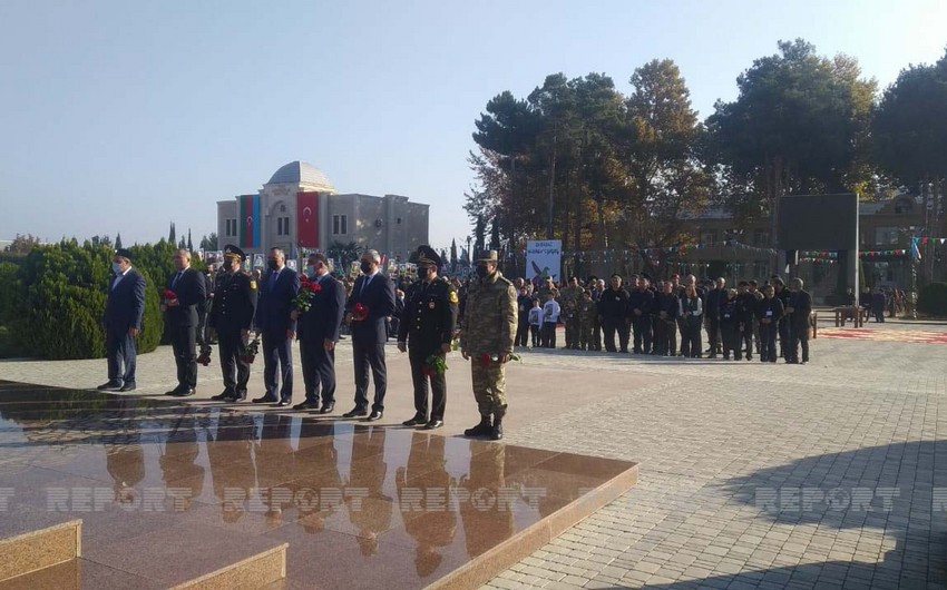 Ağcabədidə Zəfər Günü qeyd olunub
