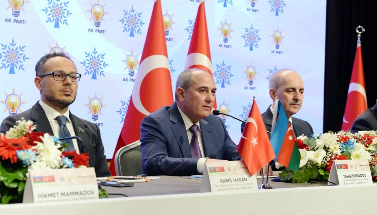 Azərbaycan və Türkiyənin hakim partiyaları əməkdaşlığı müzakirə ediblər