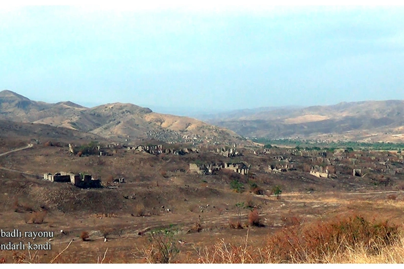 Video footage from liberated Dondarli village of Azerbaijan’s Gubadli district