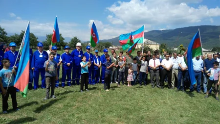 Qusar rayonunun Suvacal kəndinə ilk dəfə qaz verilib