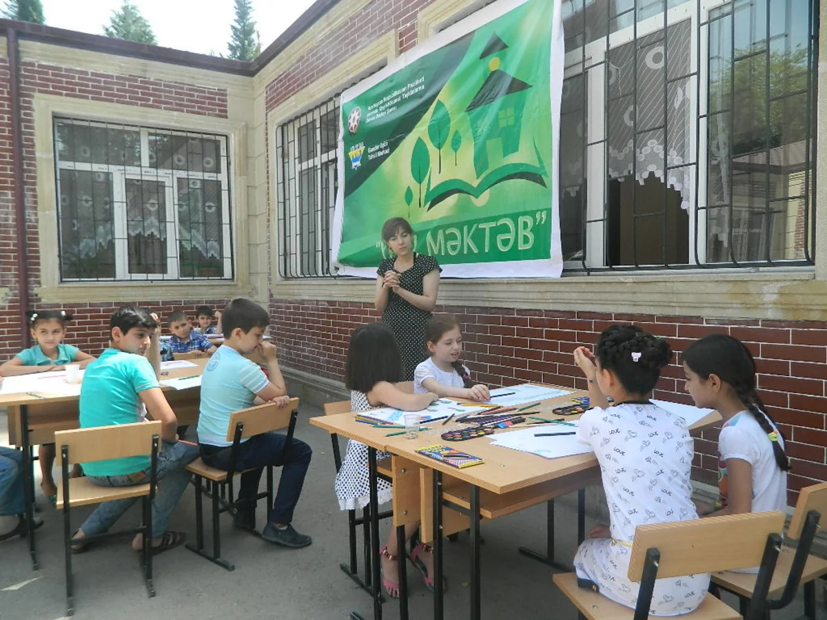 Mingəçevirdə Yaşıl Məktəb layihəsi davam edir