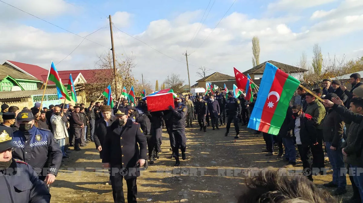 Şəhid Orxan Cabbarov dəfn edilib