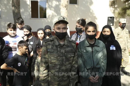 Abşeronda şəhid tankçıların xatirəsi əbədiləşdirilib