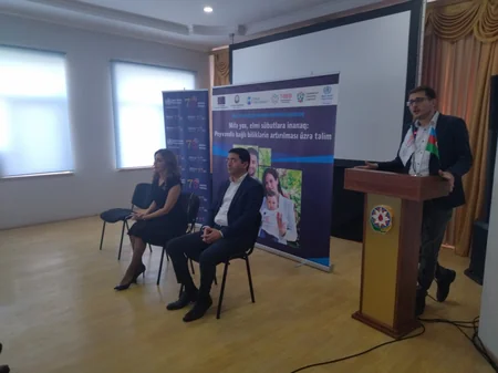 Avropa İttifaqının dəstəyi ilə Şirvanda peyvəndlənmə ilə bağlı təlim keçirilib