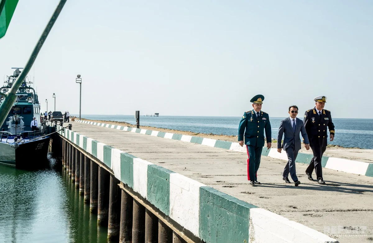 DSX Dövlət Agentliyi ilə birlikdə “Hərbiyyə - Xəzər” düşərgəsinə start verib - FOTOLAR