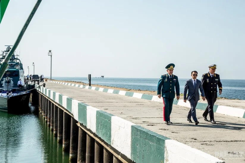 DSX Dövlət Agentliyi ilə birlikdə “Hərbiyyə - Xəzər” düşərgəsinə start verib - FOTOLAR