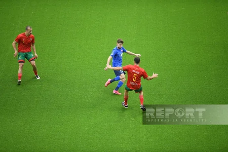 Bakıda təşkil olunan minifutbol üzrə dünya çempionatında günün sonuncu oyunu keçirilib
