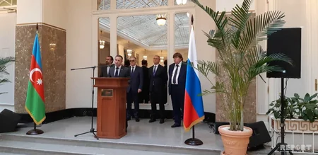 Sankt-Peterburqda 28 May - Respublika Günü münasibətilə rəsmi qəbul təşkil edilib