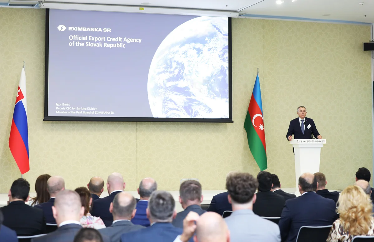 Bakıda Azərbaycan-Slovakiya biznes forumu keçirilib