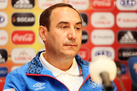 European Championship participants adress a press conference