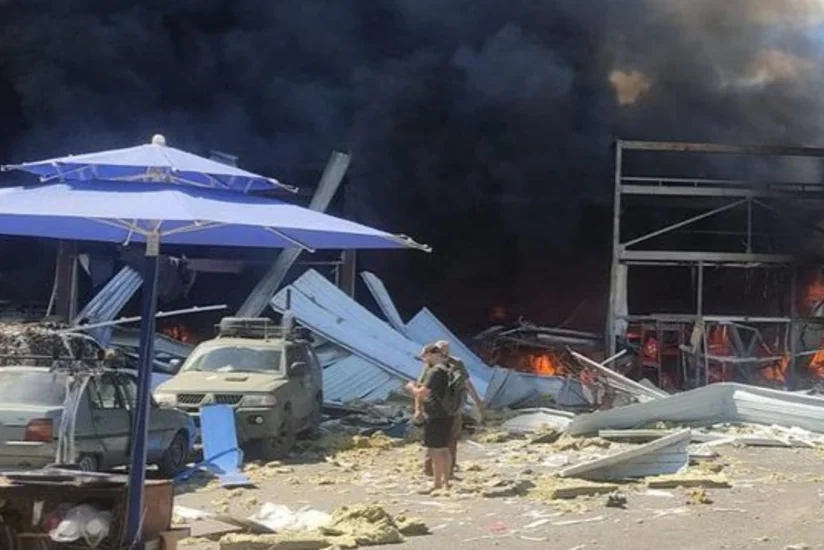 Deadly Russian shelling in Konstantinovka: 10 killed, 35 wounded