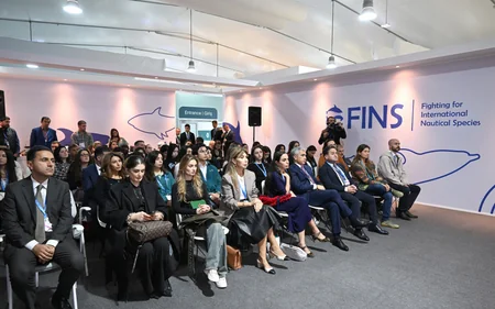 Leyla Aliyeva attends Seaspiracy documentary screening