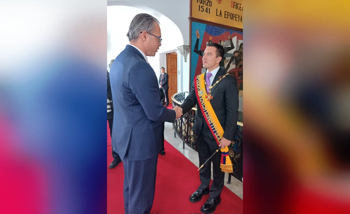 Azərbaycan səfiri Ekvador Prezidenti ilə görüşüb