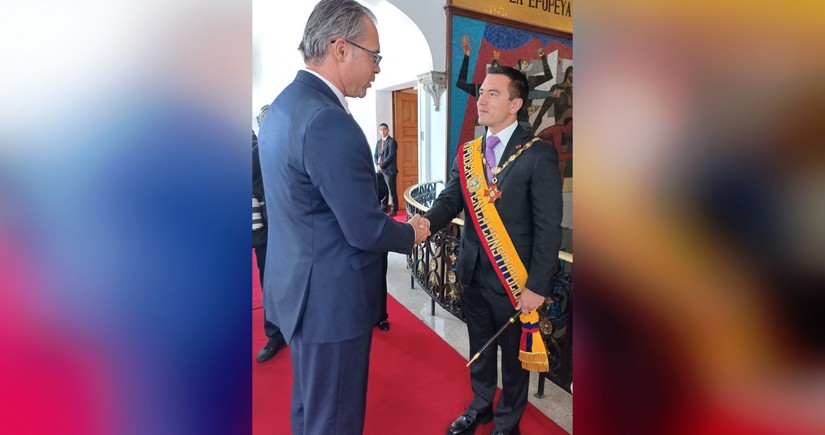 Azərbaycan səfiri Ekvador Prezidentinin andiçməsində iştirak edib