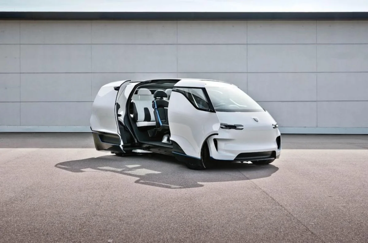 Porsche показала минивэн с вращающимся водительским креслом