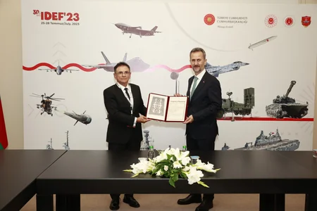 Azərbaycan Müdafiə Sənayesi Nazirliyi ilə TUSAŞ şirkəti arasında Niyyət Protokolu imzalanıb