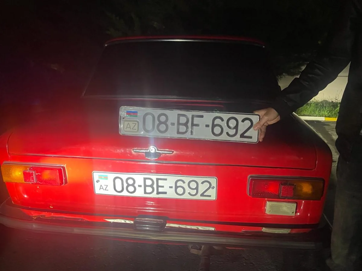 Zaqatalada avtomobilin dövlət nömrə nişanına müdaxilə edən sürücülər barəsində tədbir görülüb