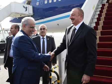 Azerbaijani and Iranian Presidents meet in Tehran