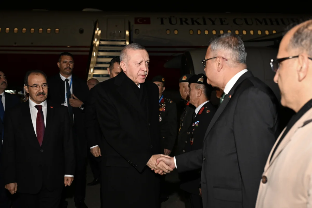 Türkiyə Prezidenti Rəcəb Tayyib Ərdoğan Azərbaycana səfərə gəlib