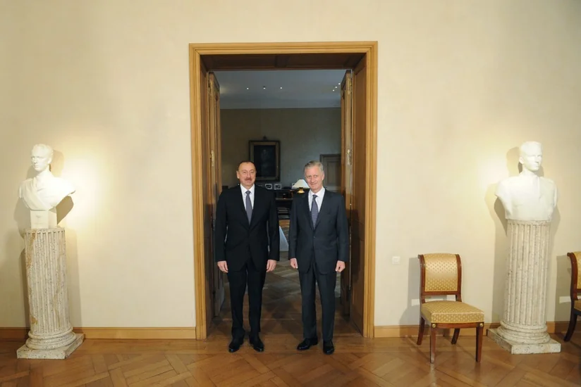 Belçikalıların Kralı Prezident İlham Əliyevə məktub göndərib