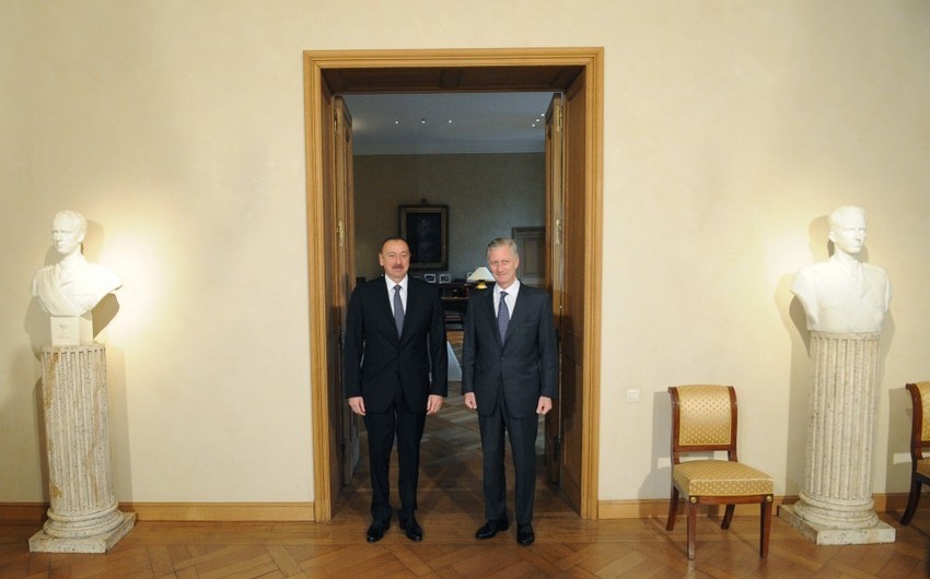 Belçikalıların Kralı Prezident İlham Əliyevə məktub göndərib