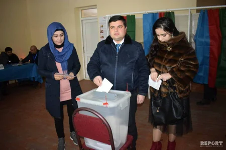 Bərdə və Tərtərdə yaşayan Xankəndi sakinləri səs veriblər - FOTO