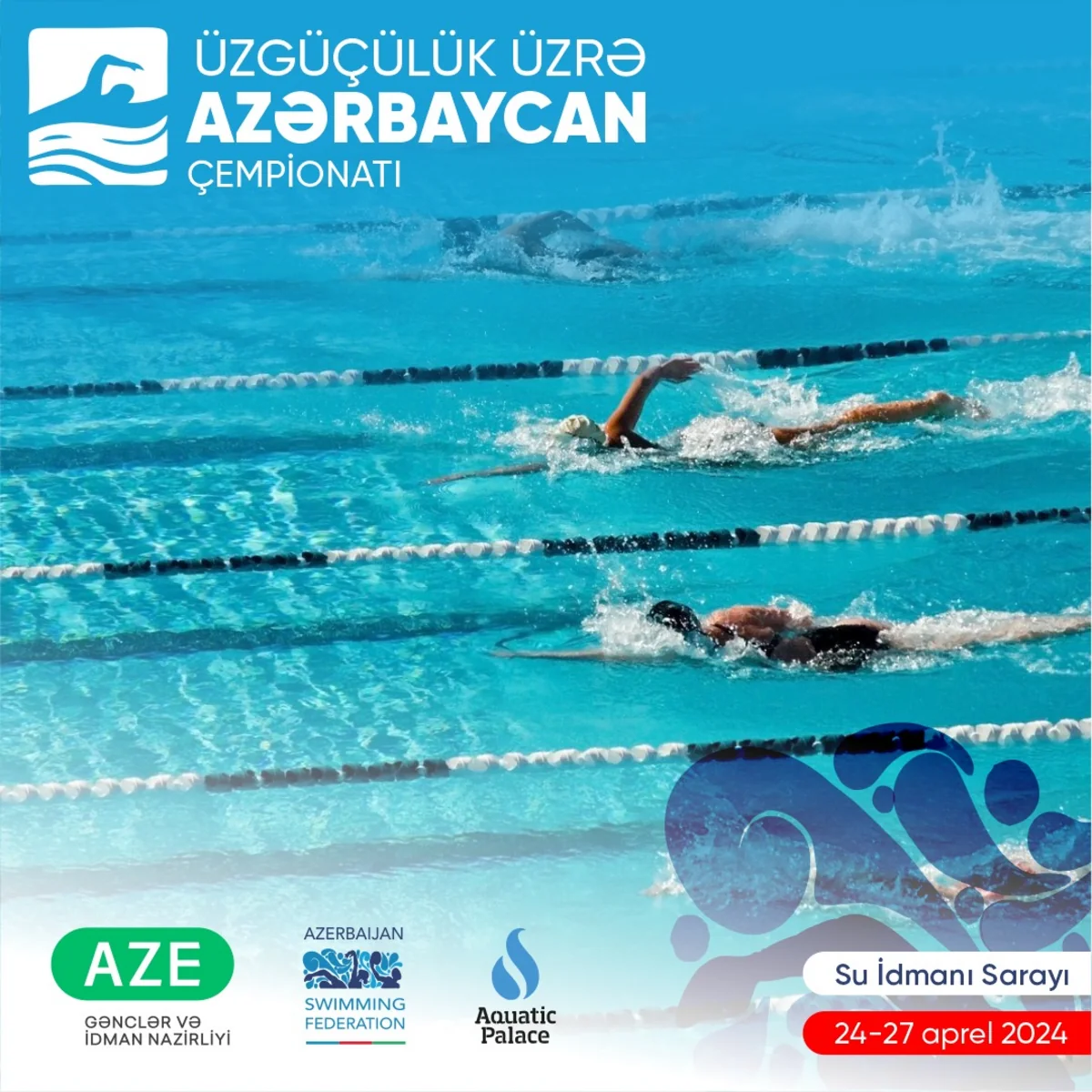 Üzgüçülük üzrə açıq Azərbaycan çempionatı keçiriləcək