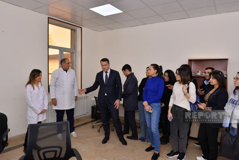 Naxçıvan MR Səhiyyə Nazirliyi jurnalistlər üçün media tur təşkil edib