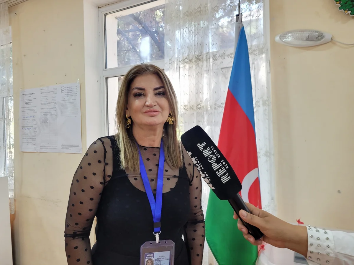 Məntəqə sədri: Seçici fəallığı yüksək səviyyədədir