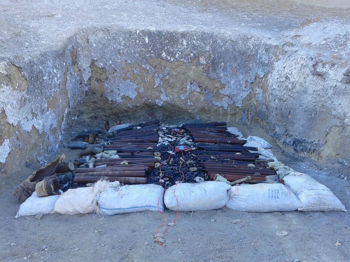 Qazaxda 4 partlamamış hərbi sursat tapılıb